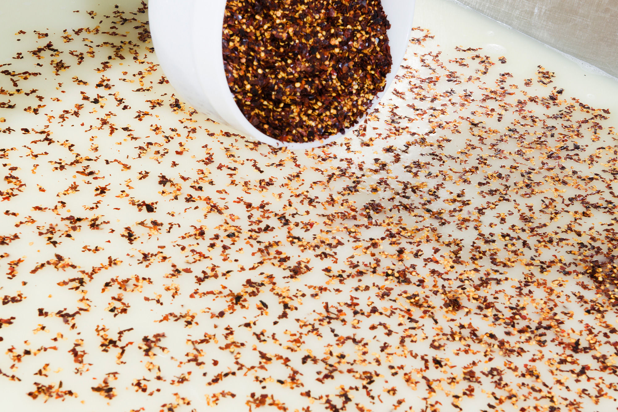 peperoncini in infusione