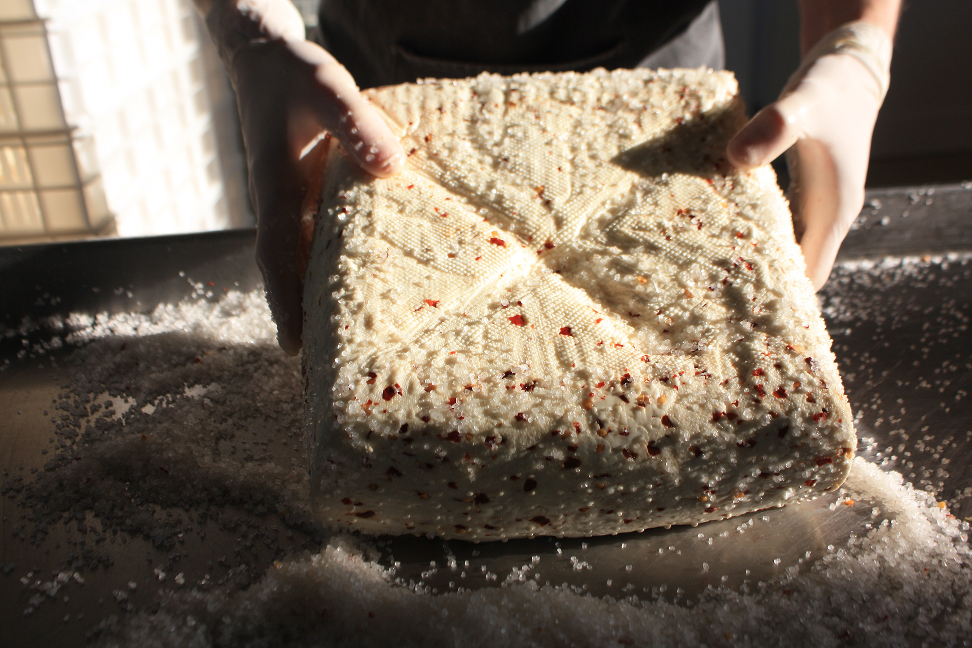 sole peperoncino in asciugatura